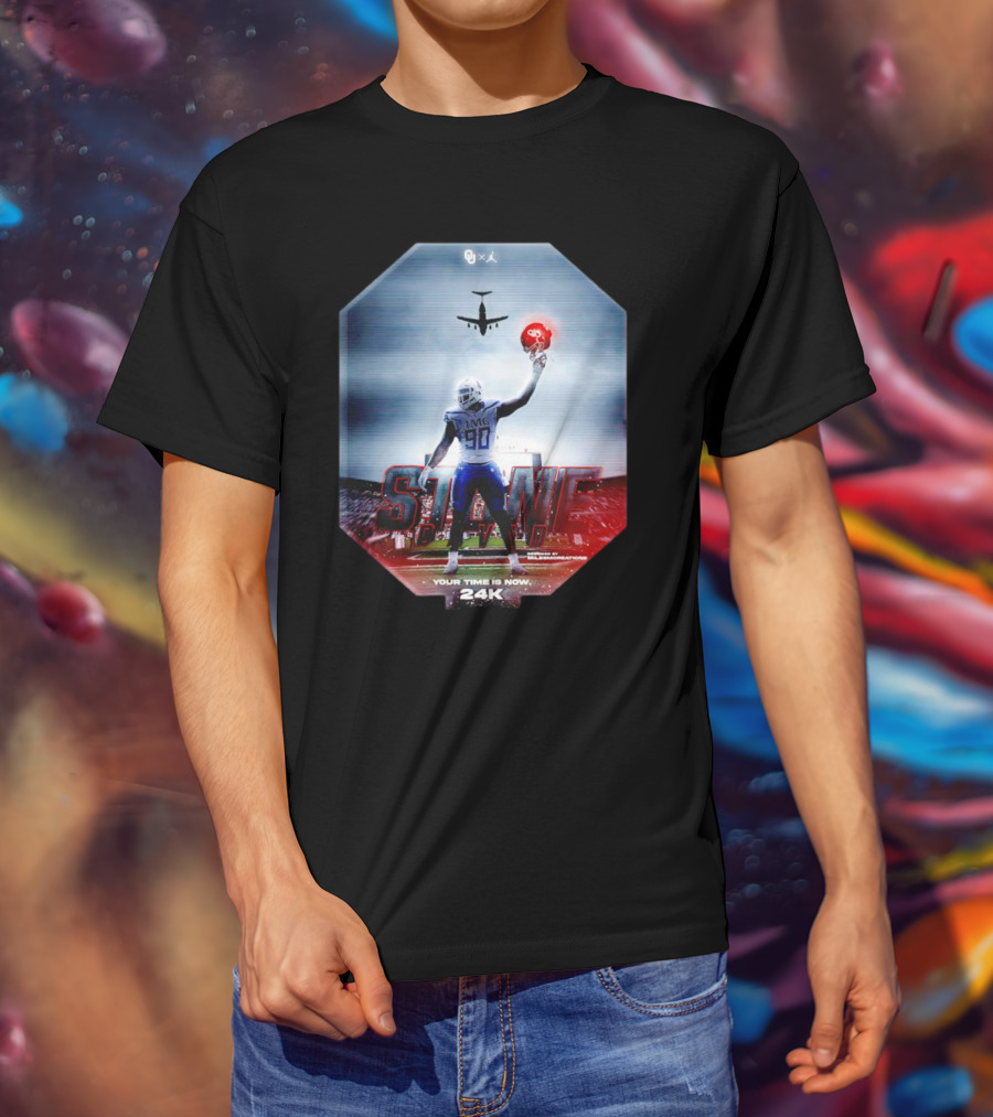 Oklahoma Sooners Stand Tall Your Time Is Now 24K T-Shirt