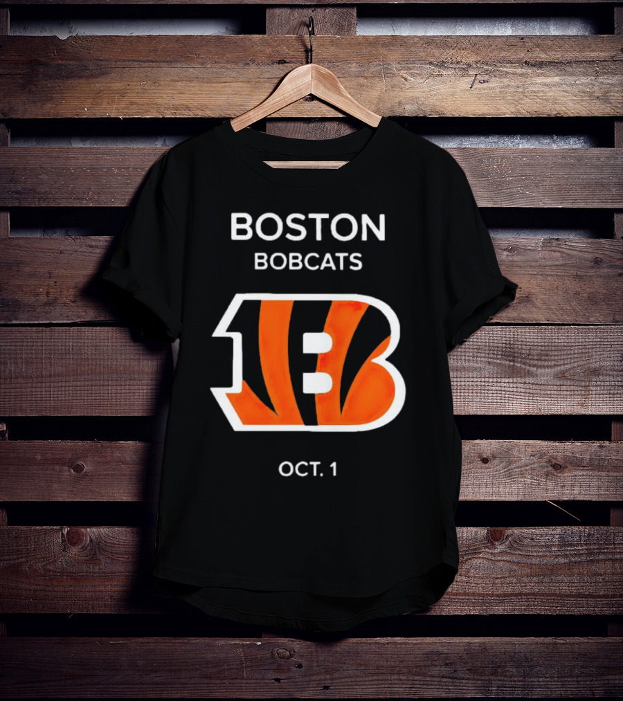 Boston Bobcats Oct. 1 Bengals T-Shirt