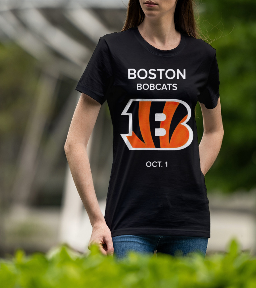 Boston Bobcats Oct. 1 Bengals T-Shirt