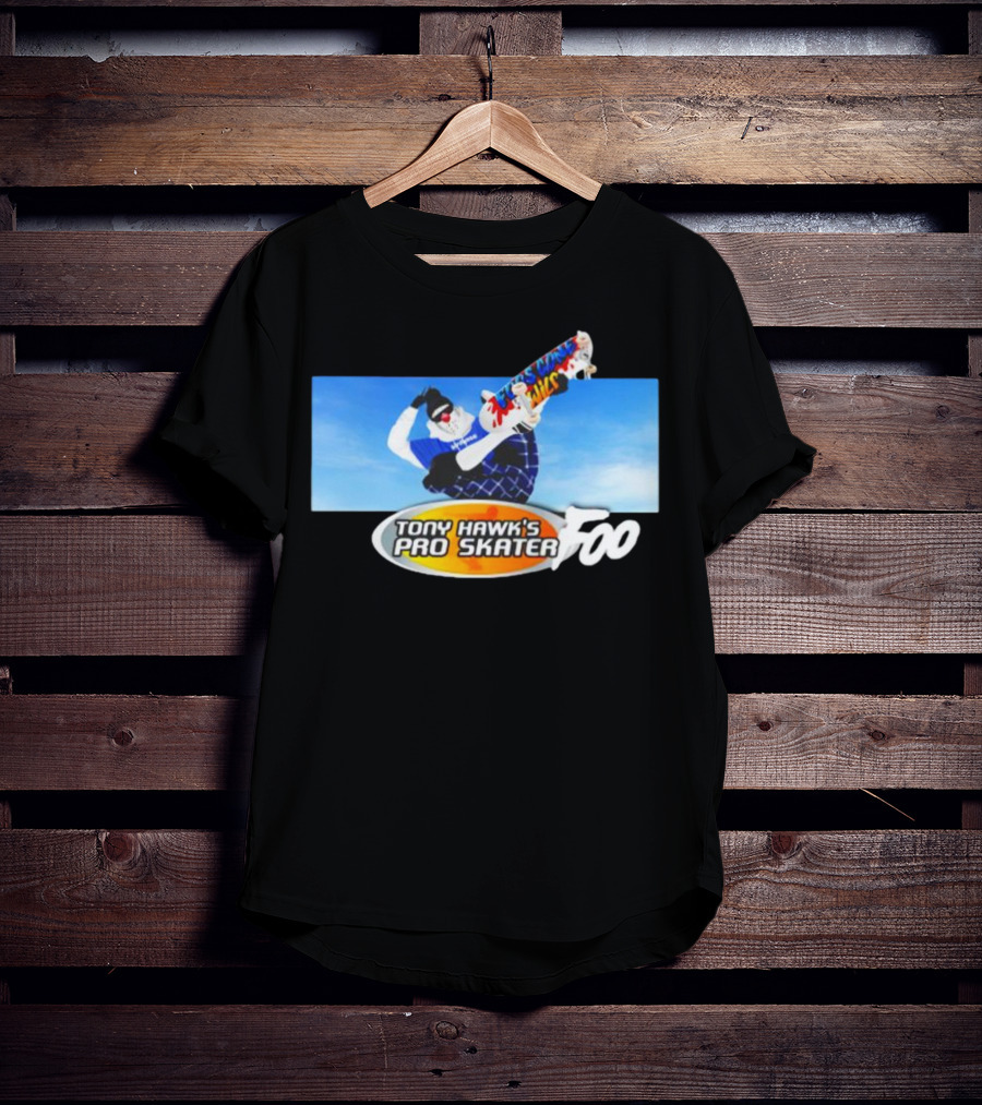 Tony Hawk's Pro Skater Foo Skateboard Tricks T-Shirt