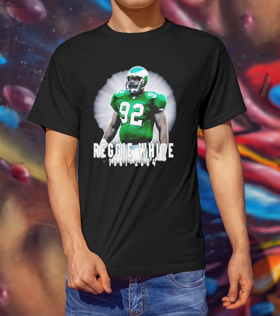 Reggie White 1961-2004 Legacy Series 92 Football Legend T-Shirt