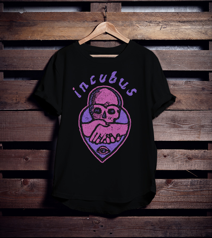 Incubus Skull Handshake T-Shirt