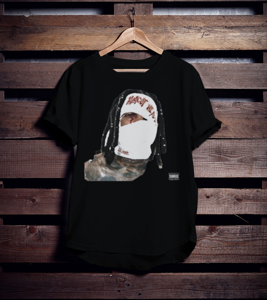 Almost Healed Lil Durk Explicit Content Masked Face T-Shirt
