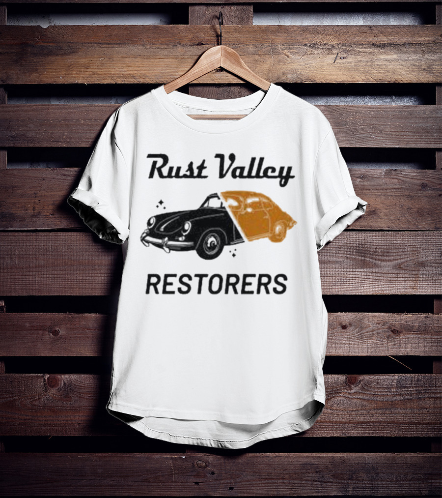 Rust Valley Restorers Classic Car Transformation T-Shirt