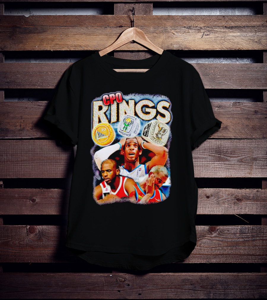 CPO Rings NBA Basketball Champion Dreams And Legacy T-Shirt