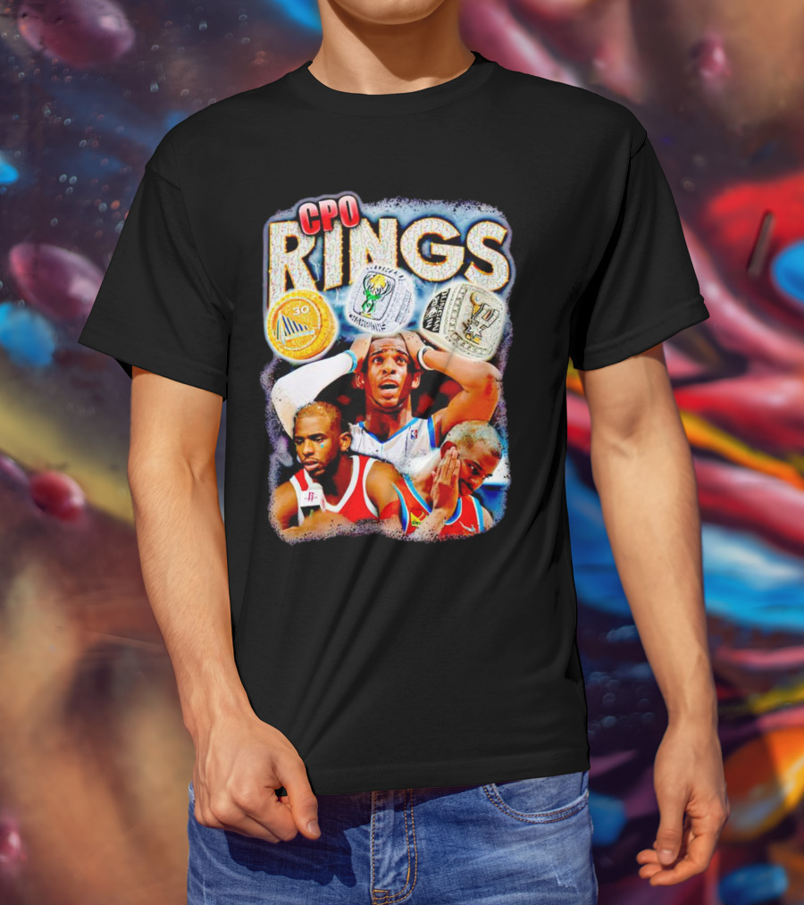 CPO Rings NBA Basketball Champion Dreams And Legacy T-Shirt