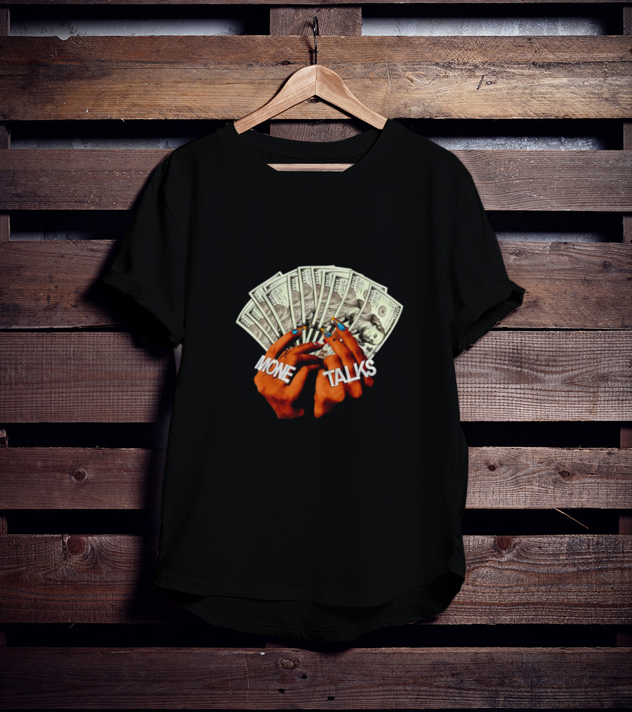 Mone Talks Mercedes Moné Cash Fan Rings T-Shirt