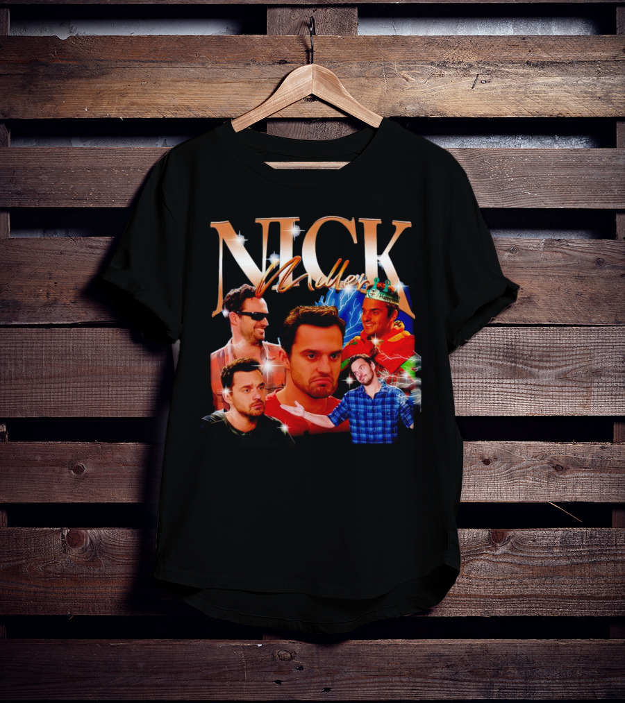 Nick Miller 90s Collage T-Shirt