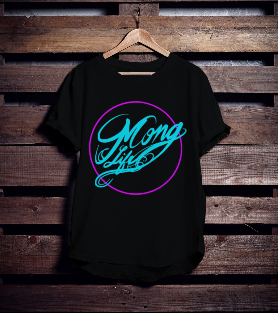 Mong Life Raff Grlllz Circle T-Shirt