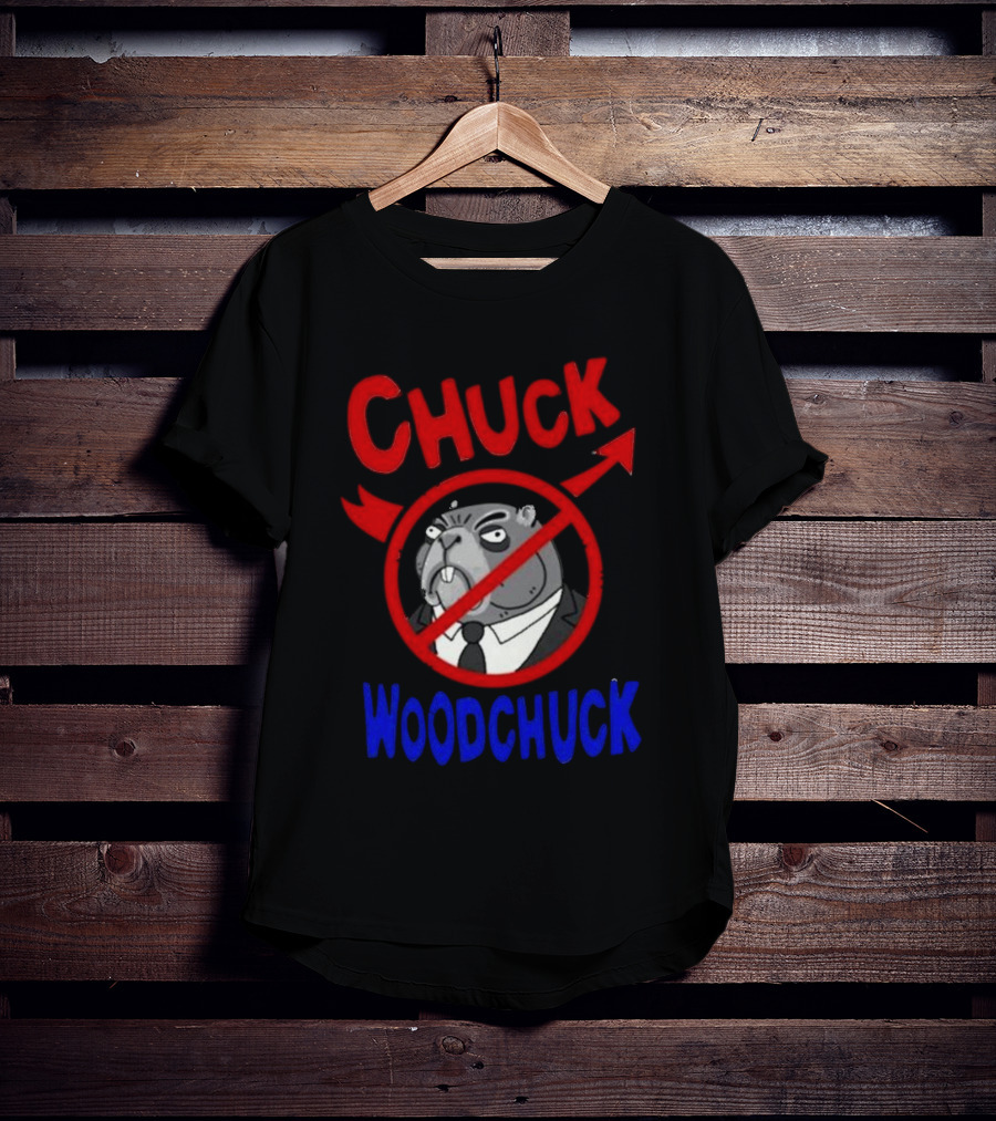 Chuck Woodchuck Bojack Horseman Stop Sign Iconic Fan Reference T-Shirt