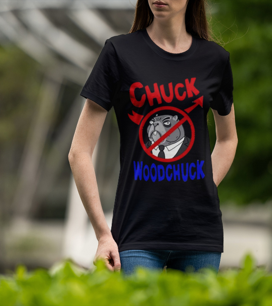 Chuck Woodchuck Bojack Horseman Stop Sign Iconic Fan Reference T-Shirt
