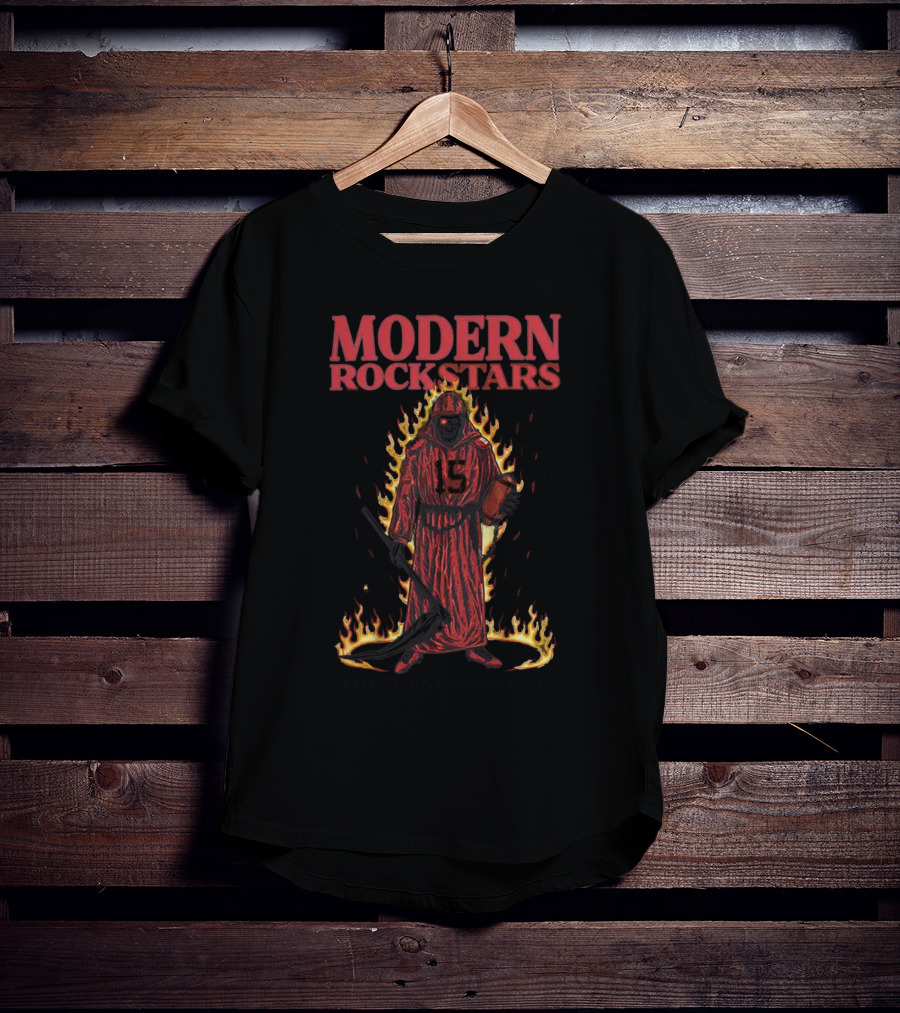 Modern Rockstars When It's Grim Be The Grim Reaper Patrick Mahomes T-Shirt