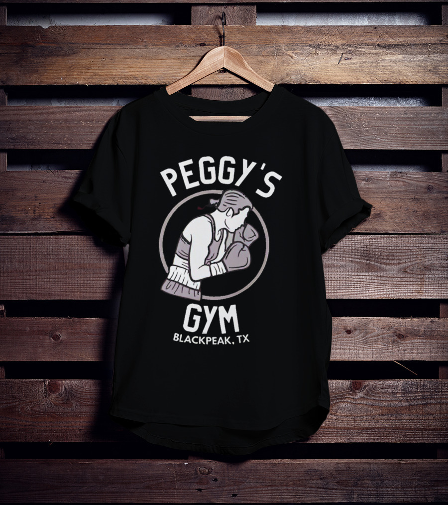 Peggy's Gym Blackpeak TX Boxing Fighter T-Shirt
