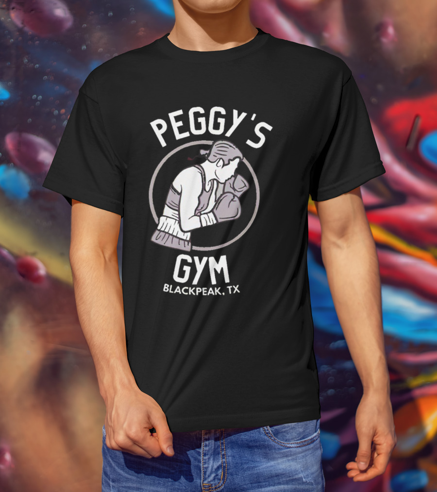Peggy's Gym Blackpeak TX Boxing Fighter T-Shirt
