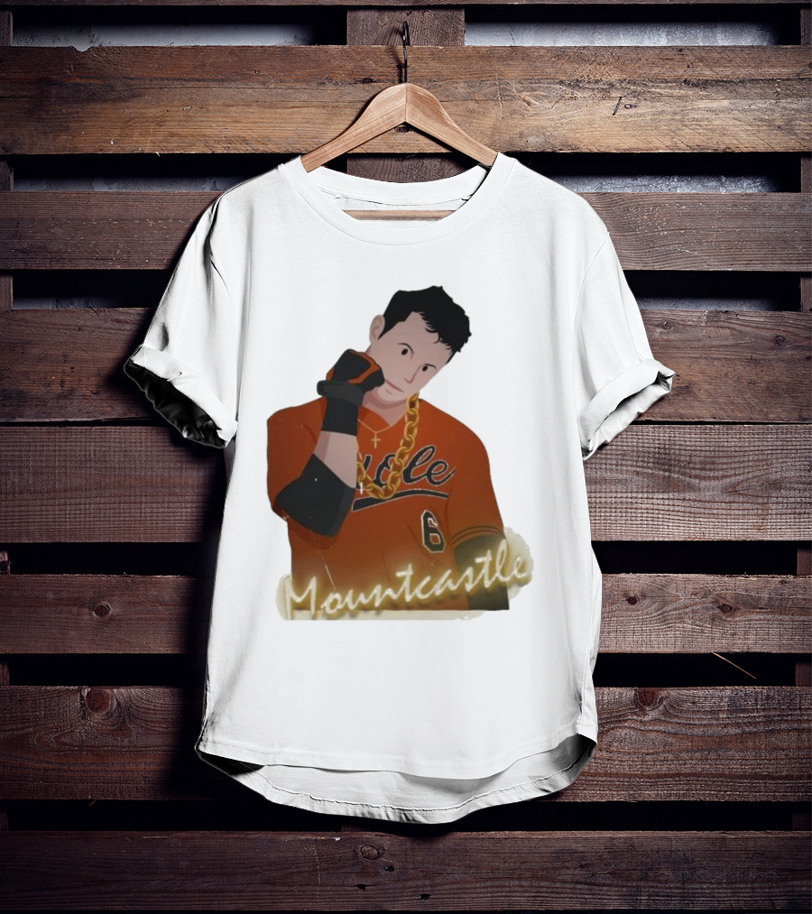 Mountcastle Neon Ryan Mountcastle Orioles Jersey Number Six T-Shirt