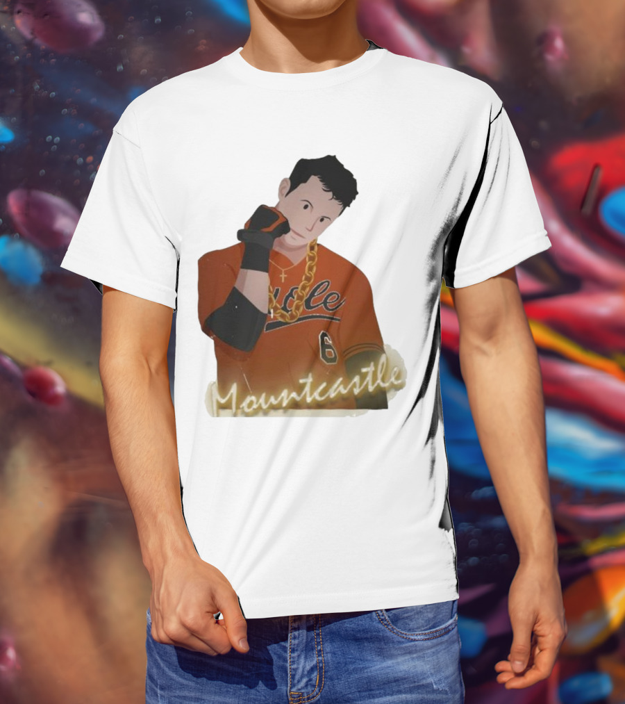 Mountcastle Neon Ryan Mountcastle Orioles Jersey Number Six T-Shirt