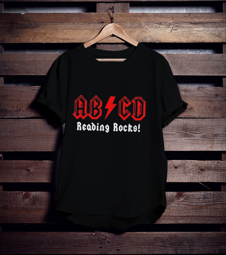 Ab Cd Reading Rocks T-Shirt