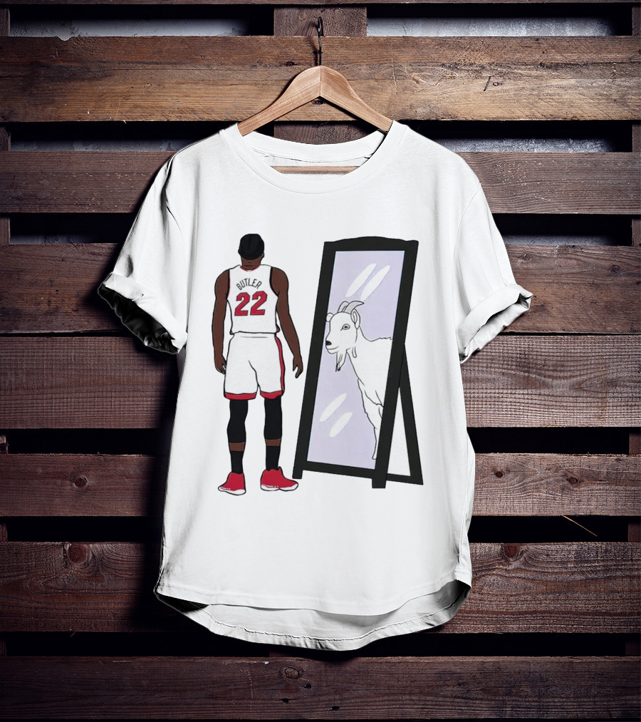 Jimmy Butler 22 Mirror Reflection Goat T-Shirt