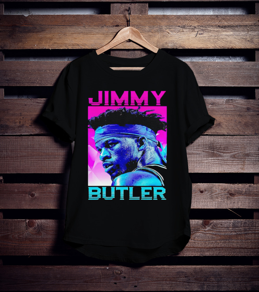 Jimmy Butler Retro Neon T-Shirt