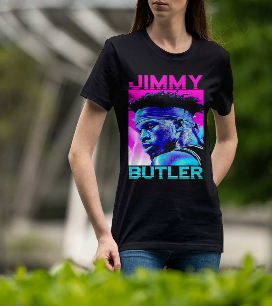 Jimmy Butler Retro Neon T-Shirt