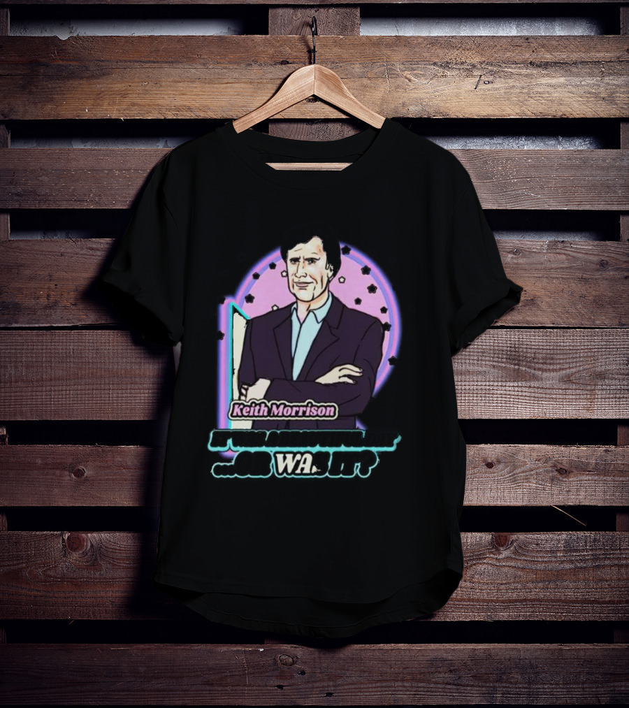 Keith Morrison It Was A Beautiful Day Or Was It Retro Cartoon T-Shirt