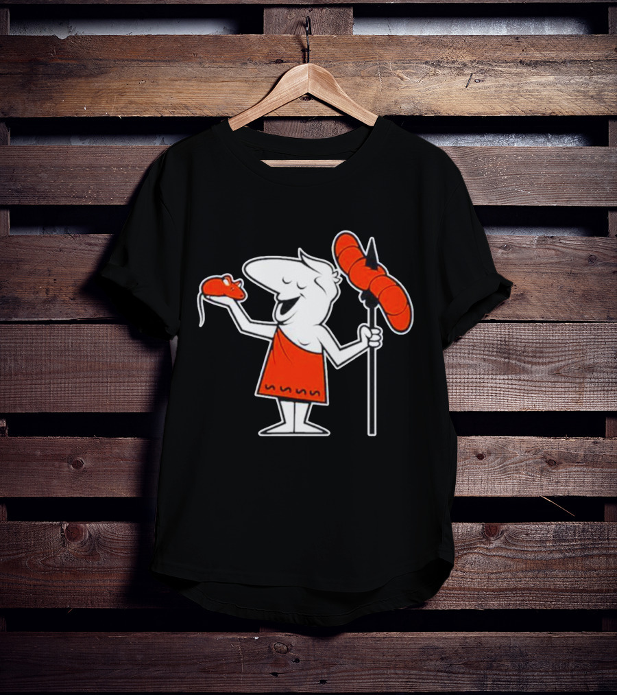 Shark Robot Little Zach Flintstones Dino Mouse Spear T-Shirt