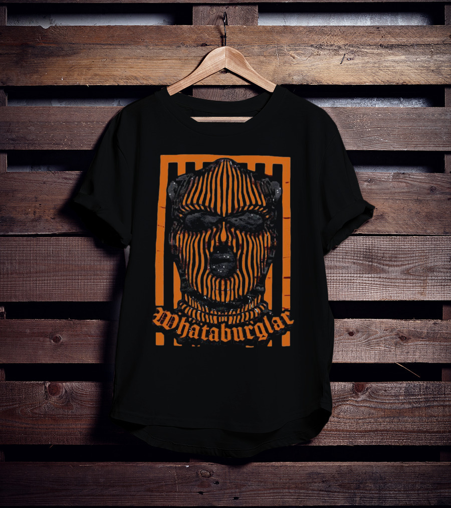 Whataburglar Striped Masked Figure T-Shirt