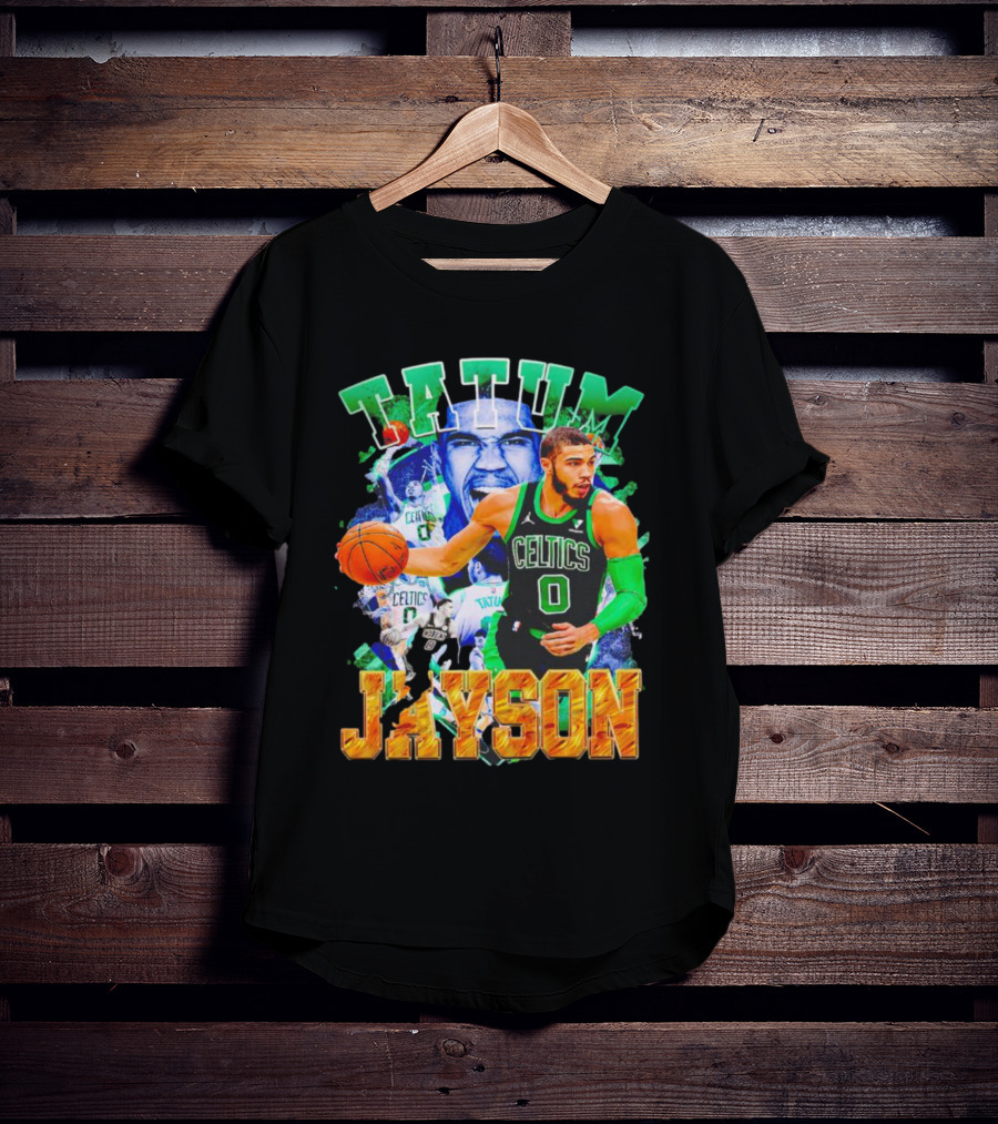 Tatum Celtics Jayson Basketball Star T-Shirt