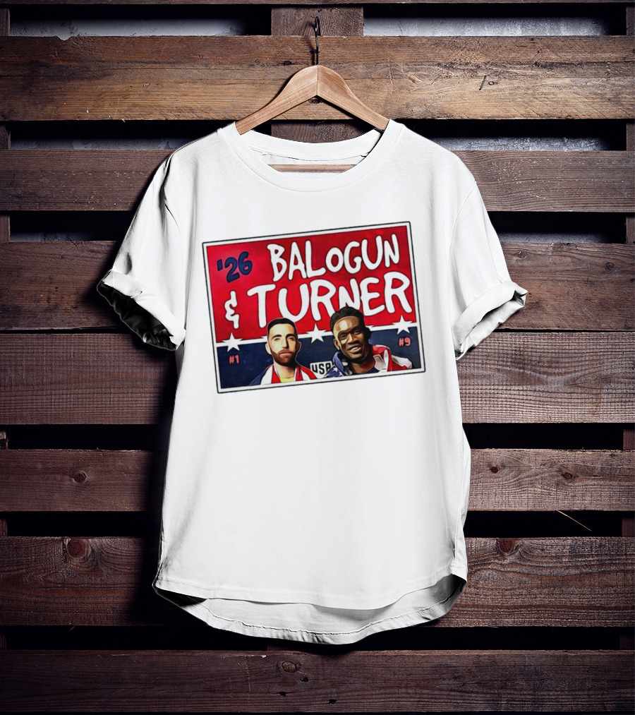 '26 Balogun Turner USA #1 #9 T-Shirt