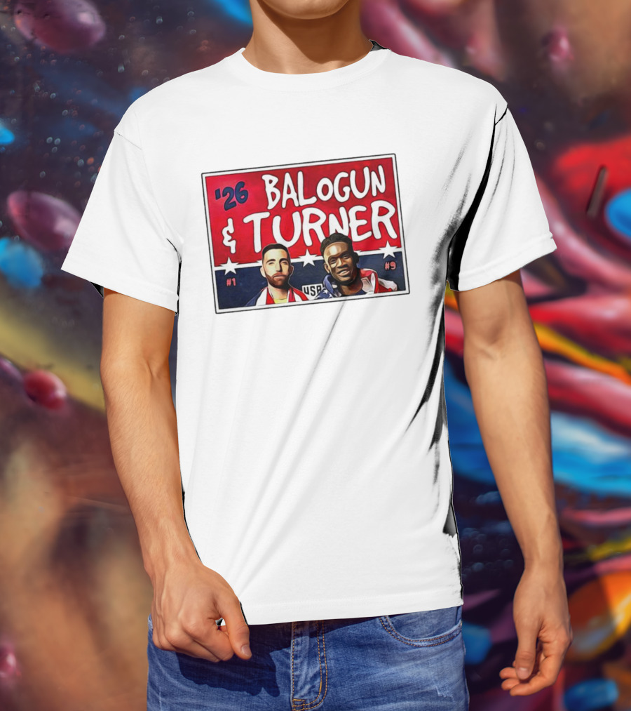 '26 Balogun Turner USA #1 #9 T-Shirt