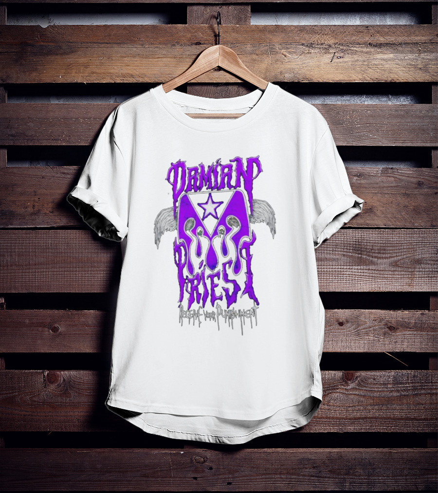 Damian Priest Receive Your Punishment Wings Star Iconic T-Shirt