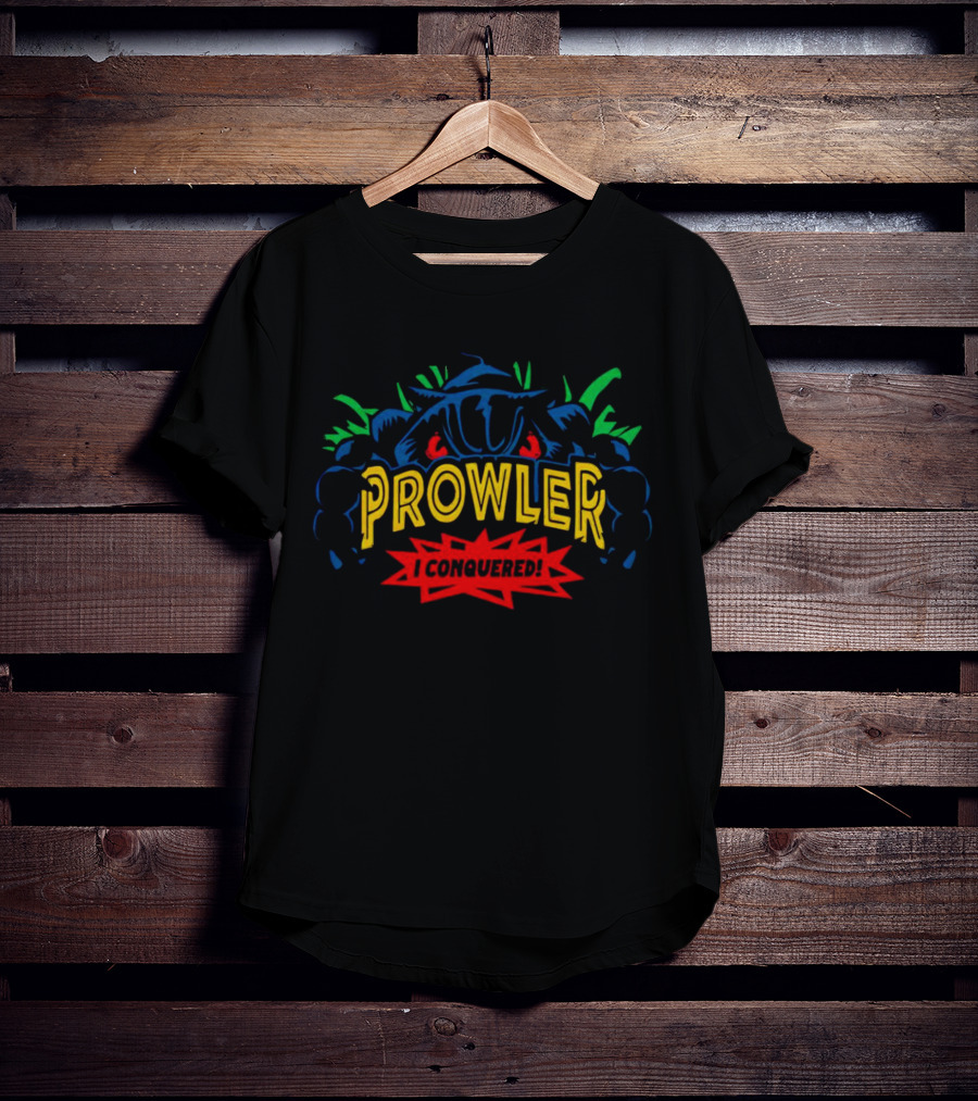 Prowler I Conquered Worlds Of Fun Theme Park Adventure T-Shirt