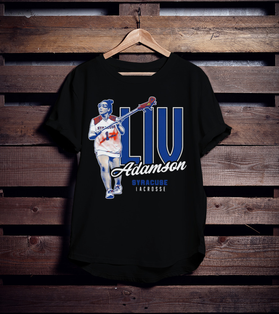 LIV Adamson 1 Syracuse Lacrosse T-Shirt