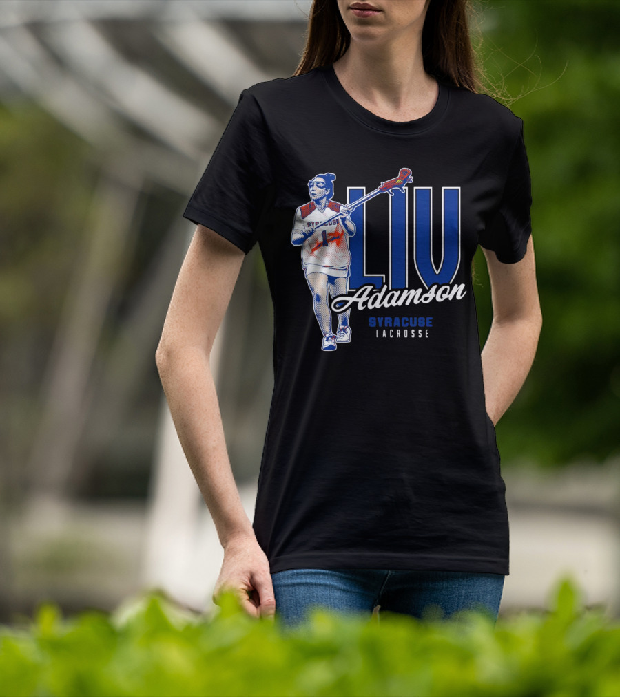 LIV Adamson 1 Syracuse Lacrosse T-Shirt