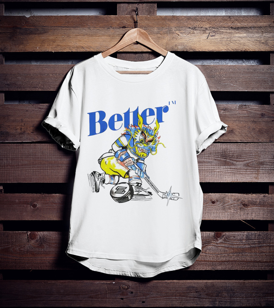 Better Sherwood Lion Hockey Dragon T-Shirt