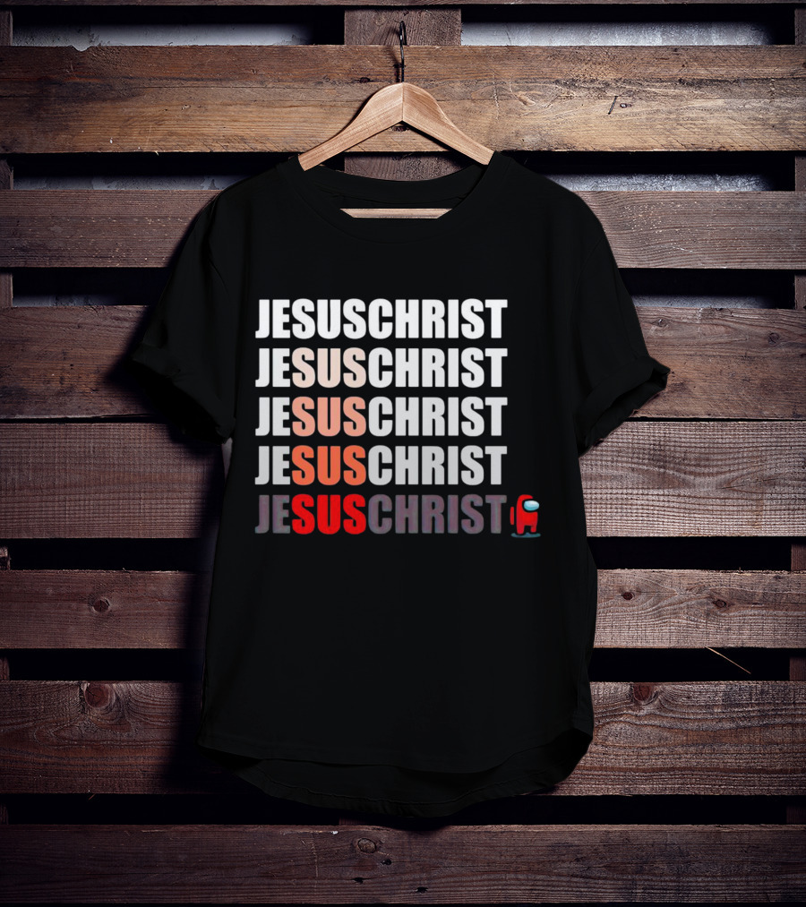 Jesus Christ Among Us Impostor Meme T-Shirt