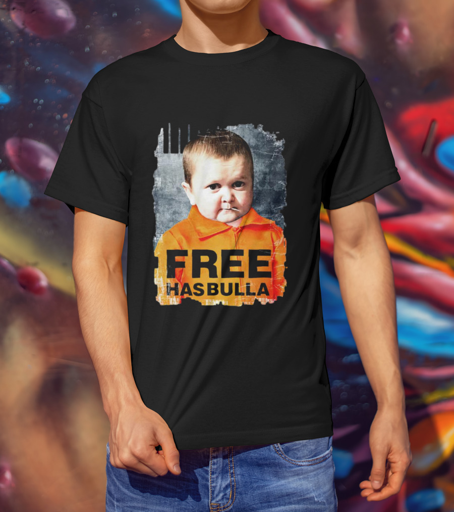 Hasbulla Magomedov Free Hasbulla Orange Jumpsuit T-Shirt