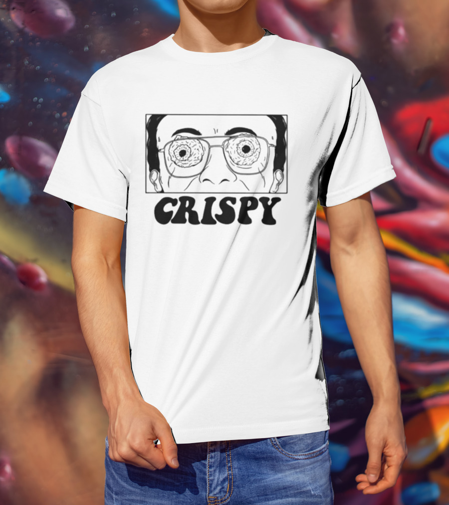 Jazz Emu Crispy Glasses Face T-Shirt