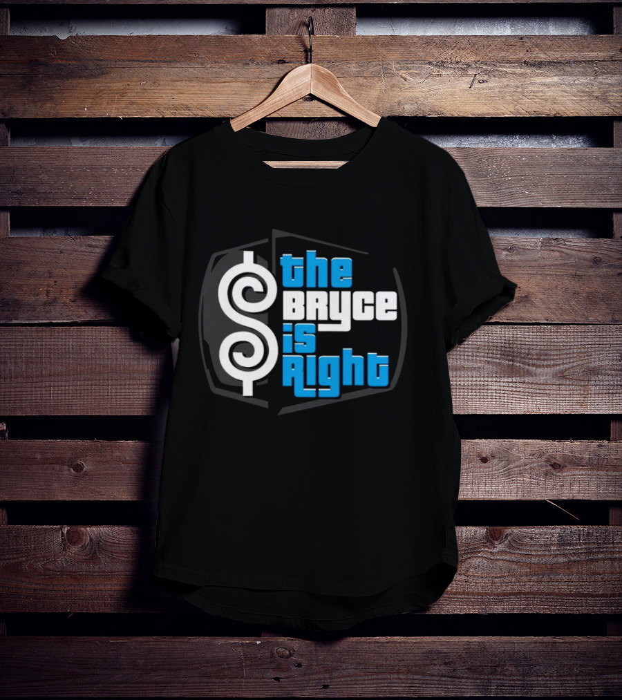The Bryce Is Right Retro Game Show T-Shirt