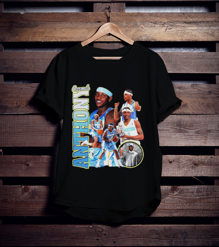 Carmelo Anthony Denver Basketball Legend T-Shirt