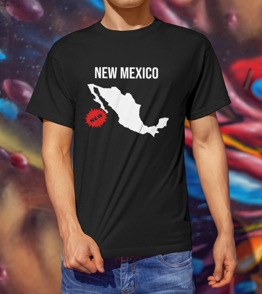 New Mexico New Map T-Shirt