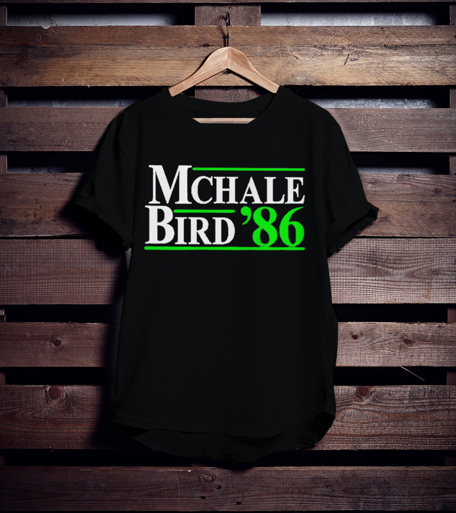 Mchale Bird '86 NBA Boston Celtics Duo T-Shirt