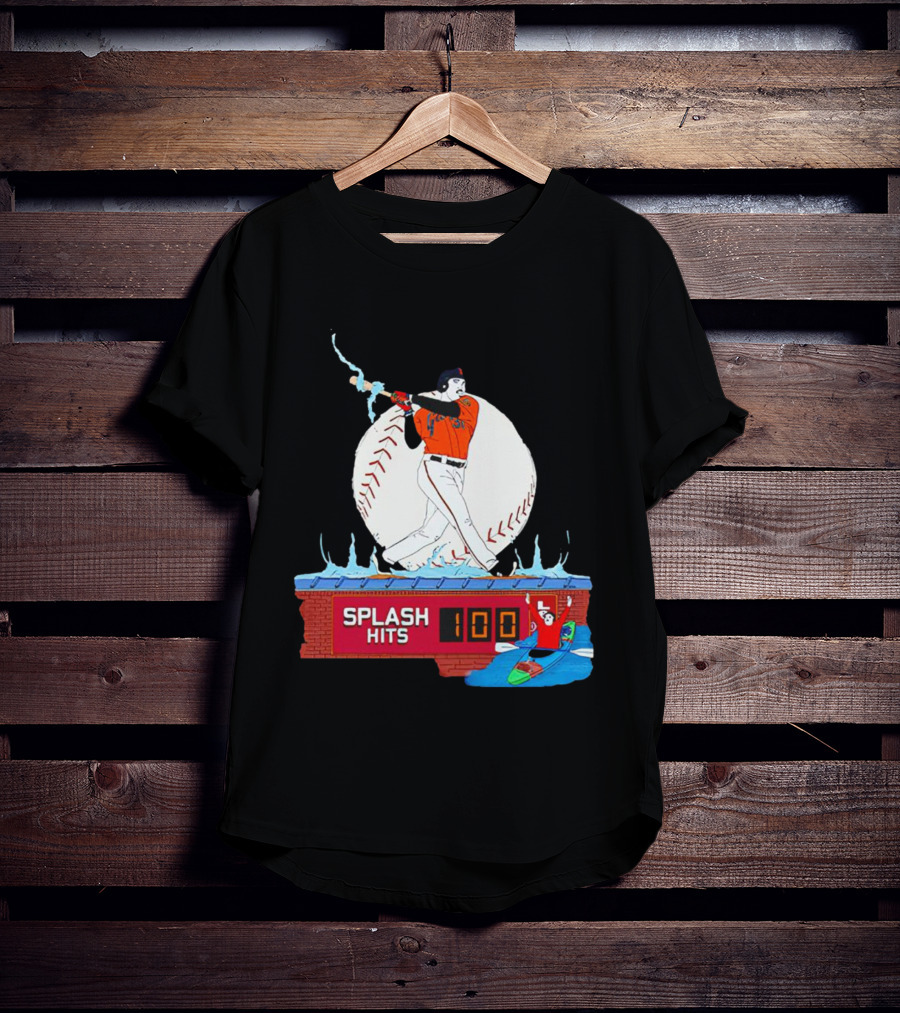 Splash Hits 100 McCovey Cove Baseball Kayaks T-Shirt