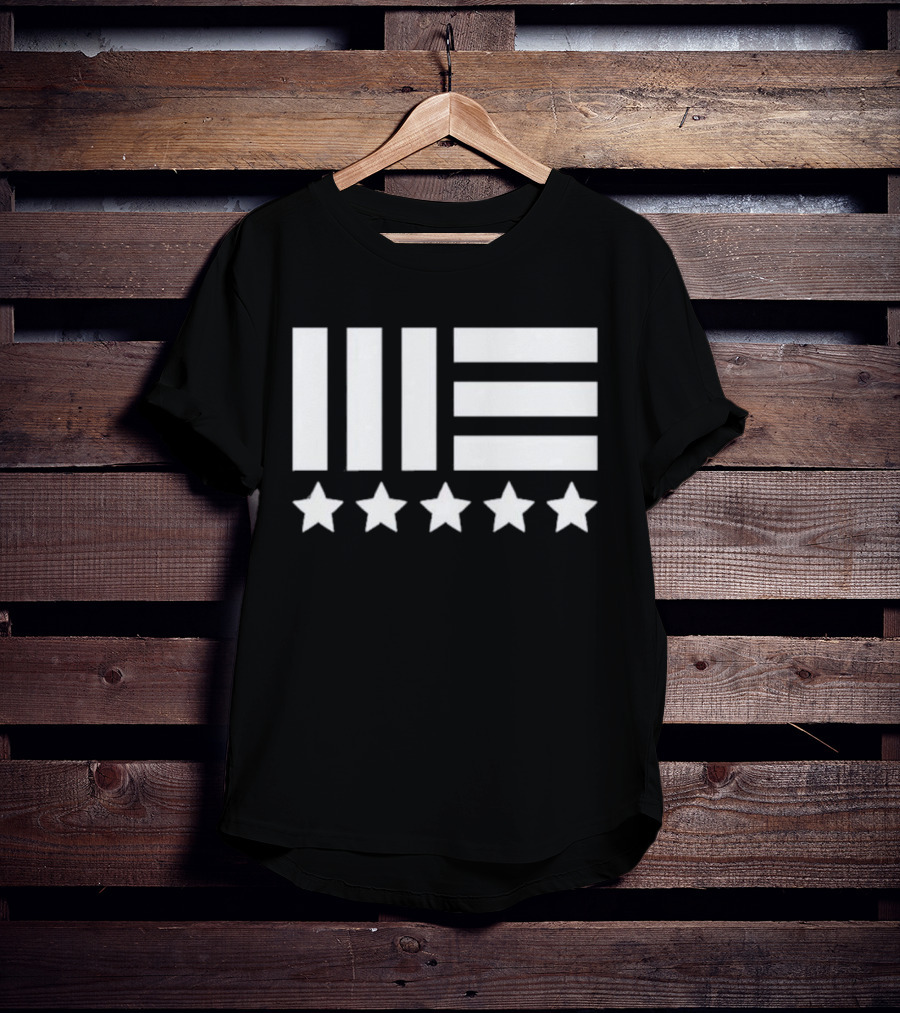 Tacticians Authority Far Cry Military Stripes And Stars Emblem T-Shirt