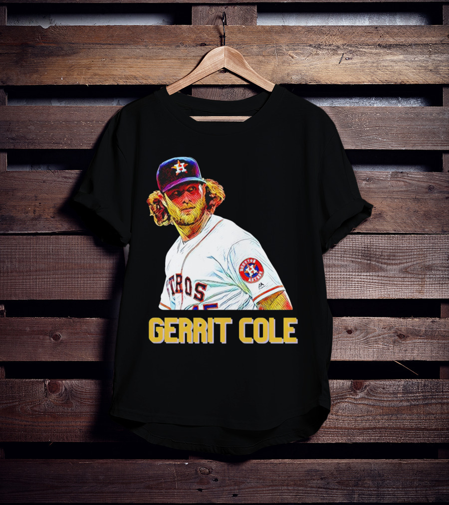 Gerrit Cole Astros Houston Baseball Player T-Shirt