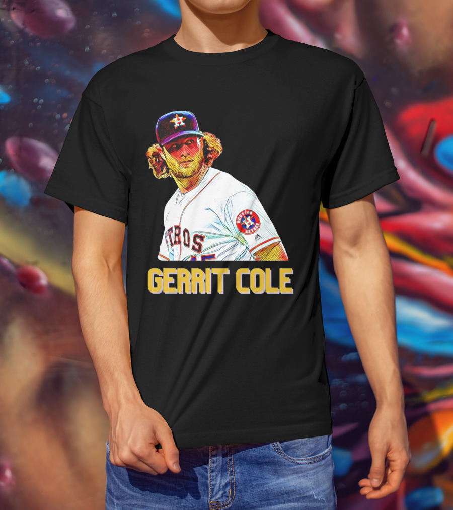 Gerrit Cole Astros Houston Baseball Player T-Shirt