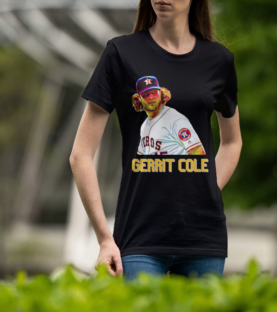 Gerrit Cole Astros Houston Baseball Player T-Shirt