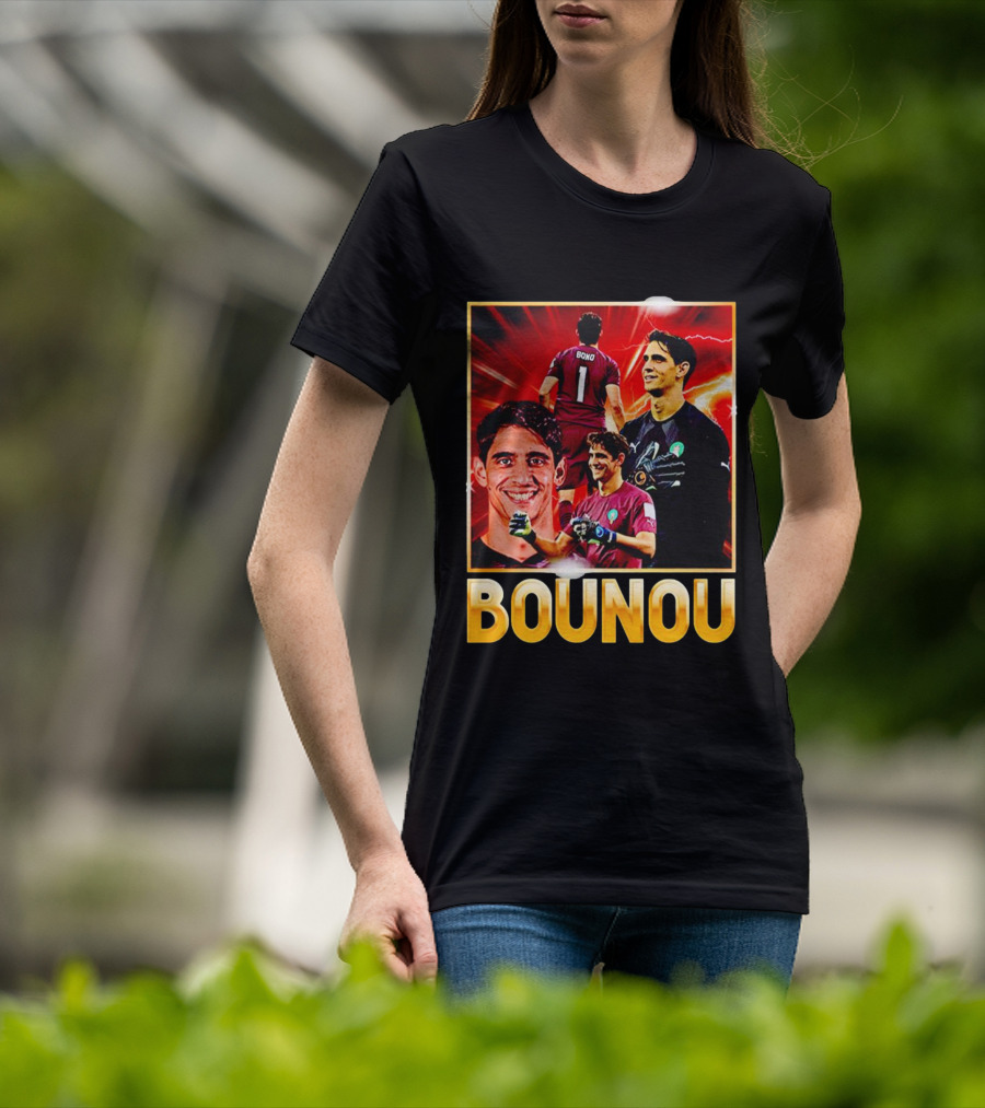 Bounou Bono Morocco Football Soccer T-Shirt