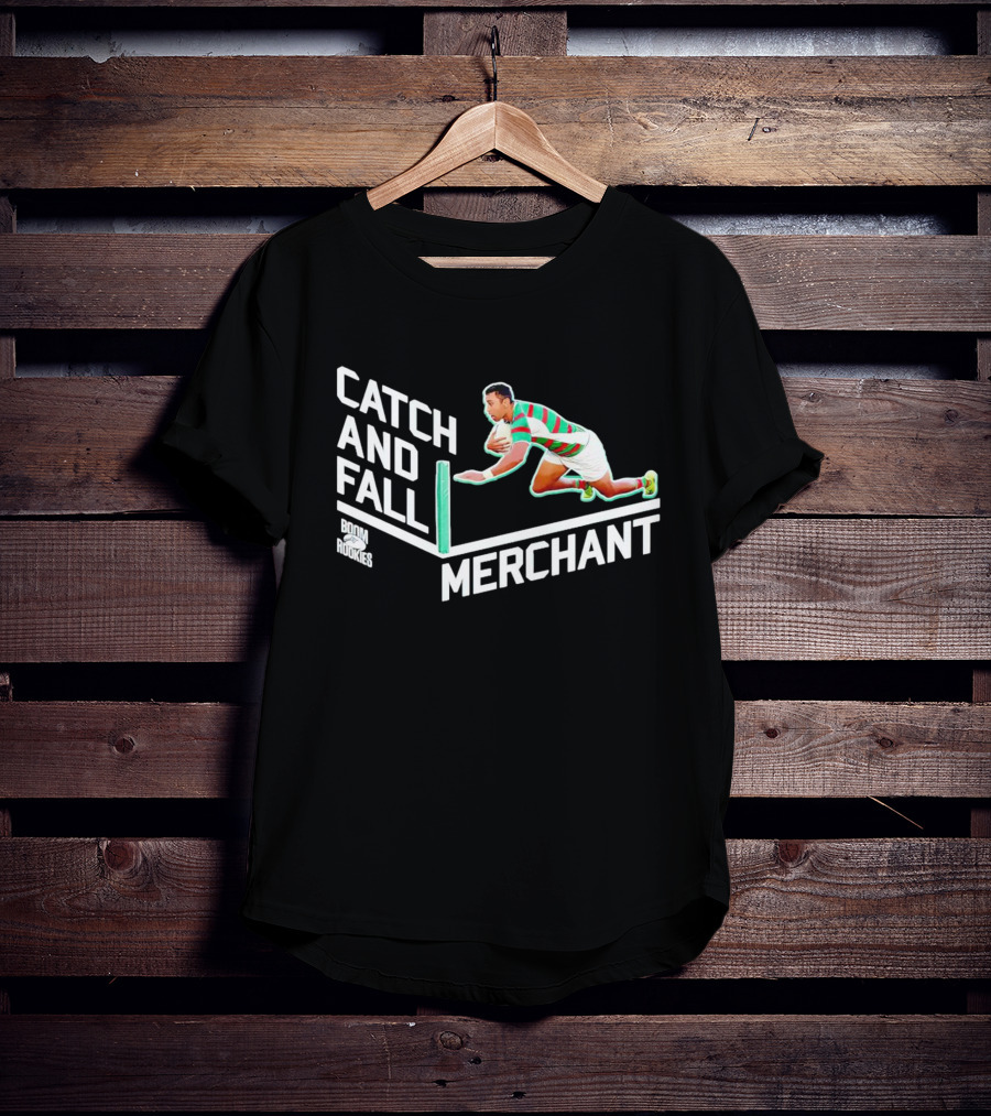 Catch And Fall Merchant Alex Johnston Boom Rookies T-Shirt
