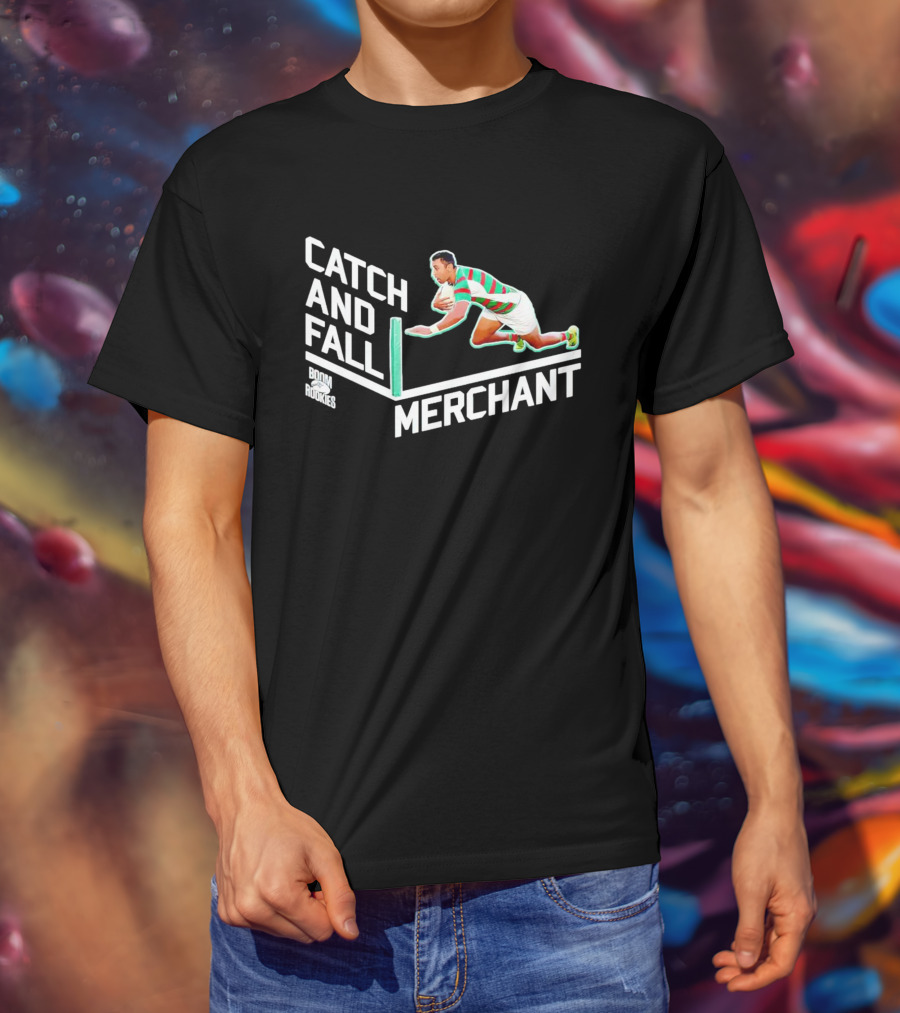 Catch And Fall Merchant Alex Johnston Boom Rookies T-Shirt